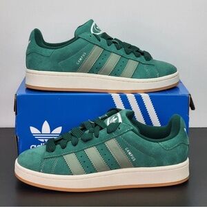 Adidas Originals Campus Men's Athletic Shoes Green Casual Sneakers All Sizes